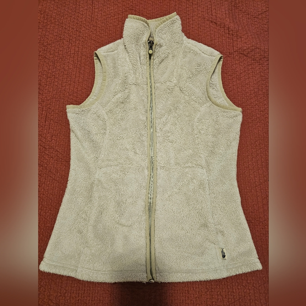 The North Face Women's Cream Fleece Vest